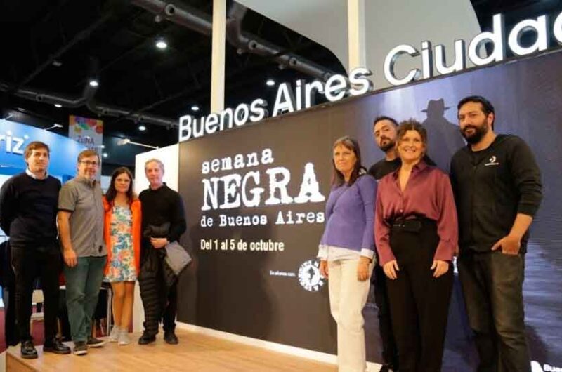 Lanzamiento de Semana Negra BA en la Feria del Libro