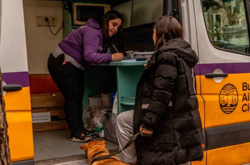 Oficinas móviles de la Ciudad en Liniers, Coghlan y Saavedra