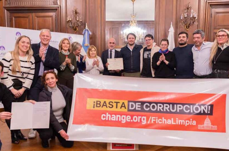 La Legislatura declaró de Interés la iniciativa Ficha Limpia