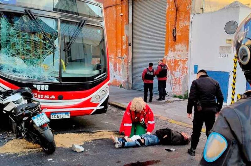 Dos motochorros fueron detenidos en Barracas