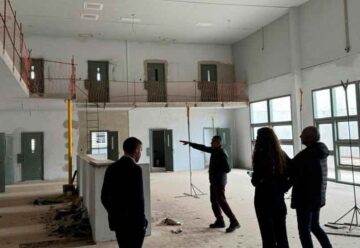 Inspección a la obra del Centro Penitenciario Federal VII