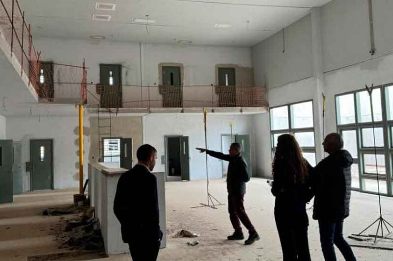 Inspección a la obra del Centro Penitenciario Federal VII