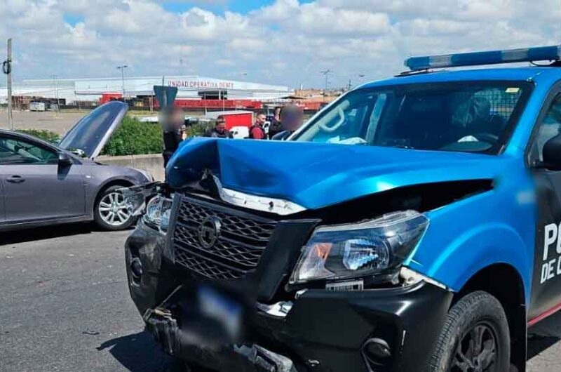 Robo de chapas patentes: intensa persecución la Policía