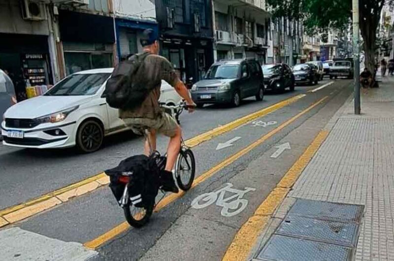 Comienza el ensanchamiento de la ciclovía de Billinghurst