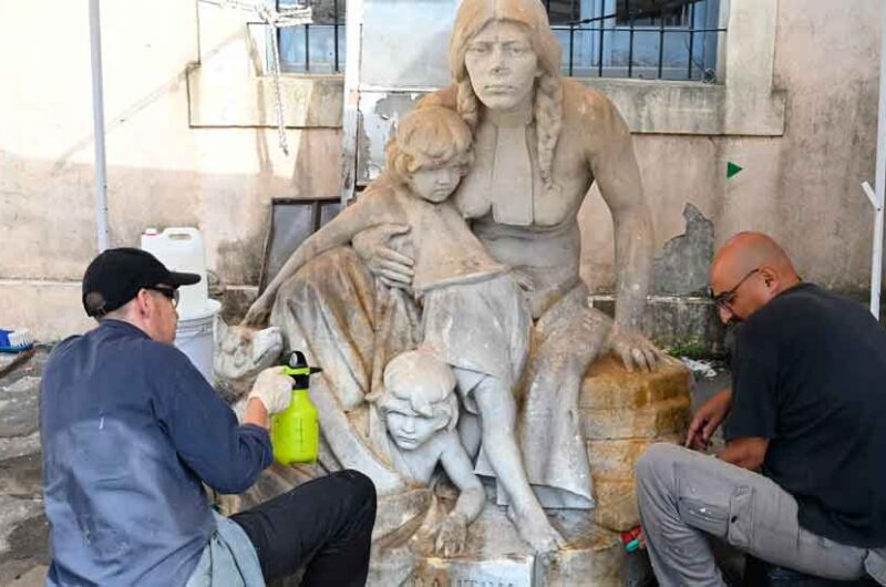 La Ciudad amplía el “hospital de estatuas y obras de arte”